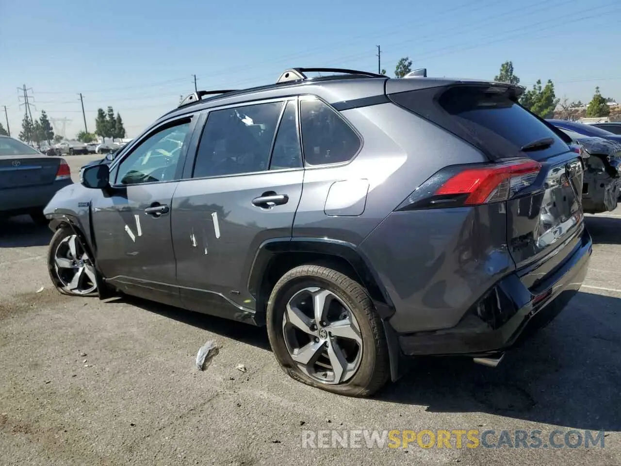 2 Photograph of a damaged car JTMAB3FV2MD060198 TOYOTA RAV4 2021
