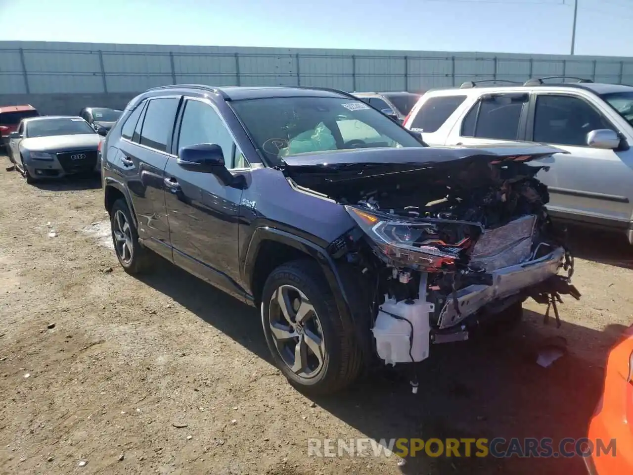 1 Photograph of a damaged car JTMAB3FV3MD066740 TOYOTA RAV4 2021