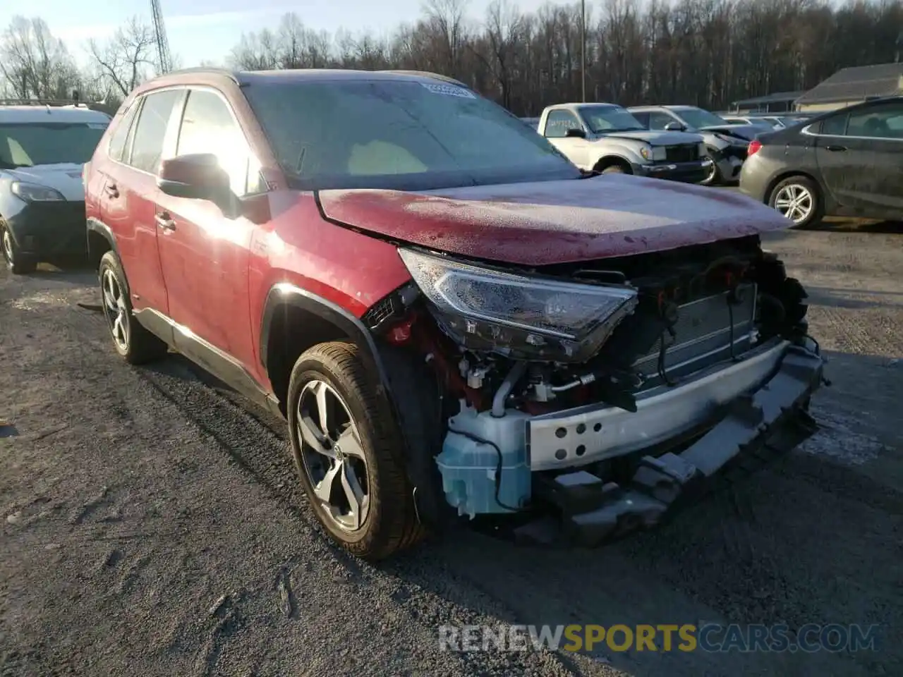 1 Photograph of a damaged car JTMAB3FV6MD026474 TOYOTA RAV4 2021