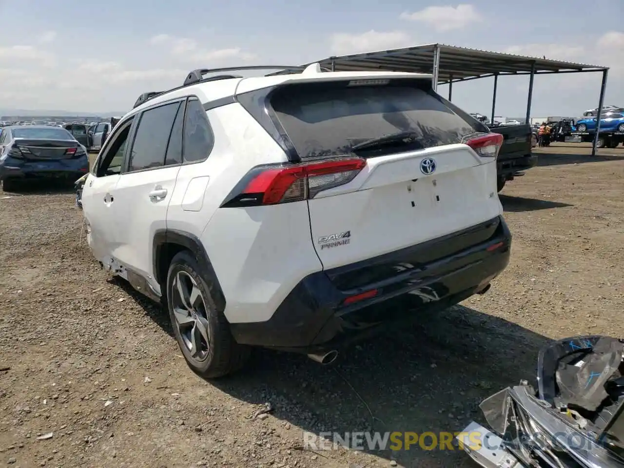 3 Photograph of a damaged car JTMAB3FV6MD032596 TOYOTA RAV4 2021