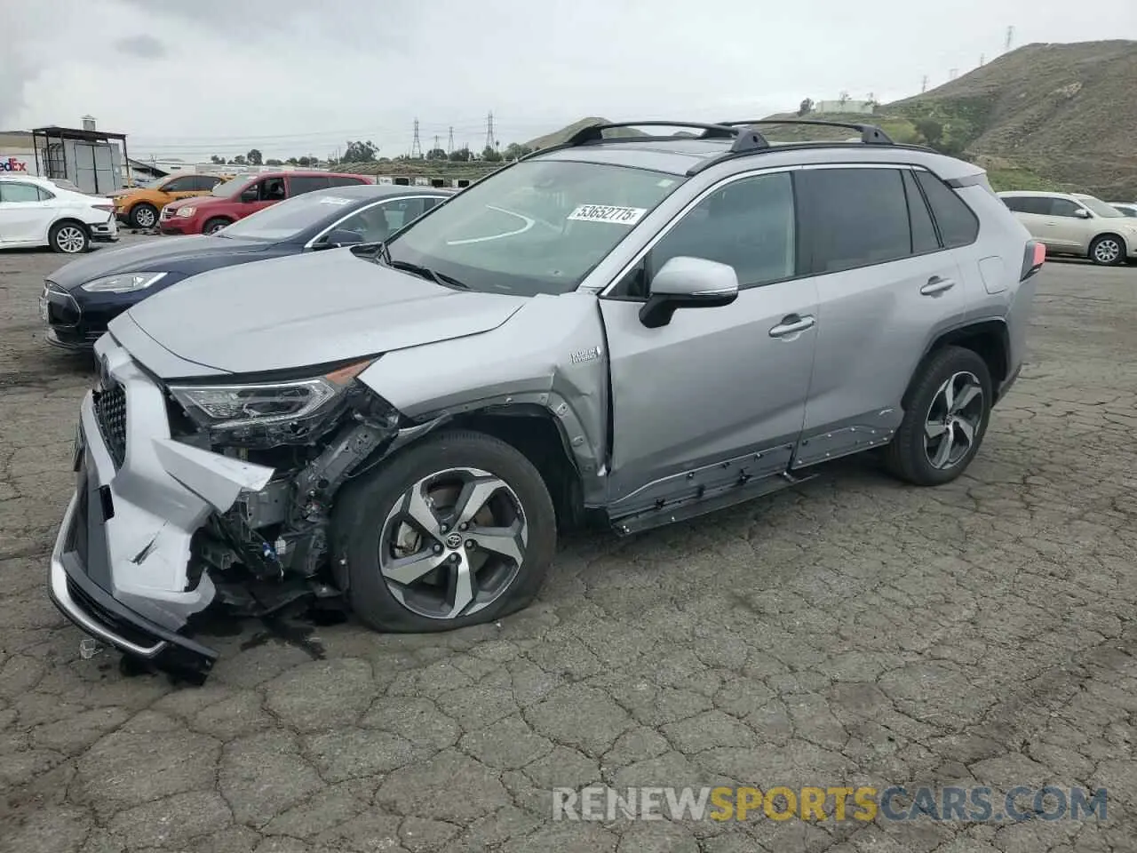 1 Photograph of a damaged car JTMAB3FV6MD035188 TOYOTA RAV4 2021