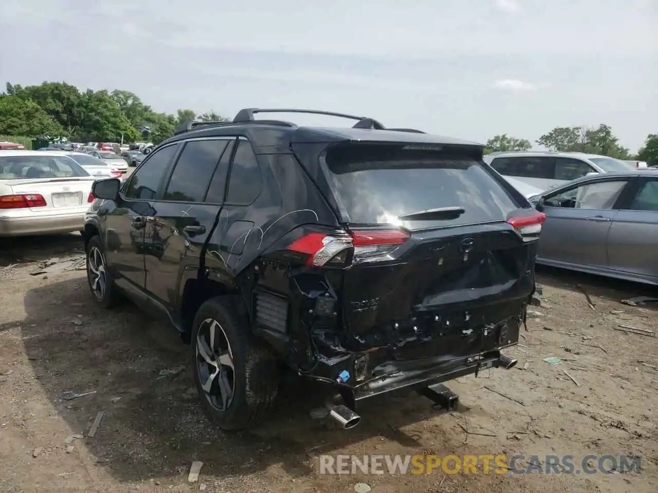 3 Photograph of a damaged car JTMAB3FV6MD039001 TOYOTA RAV4 2021