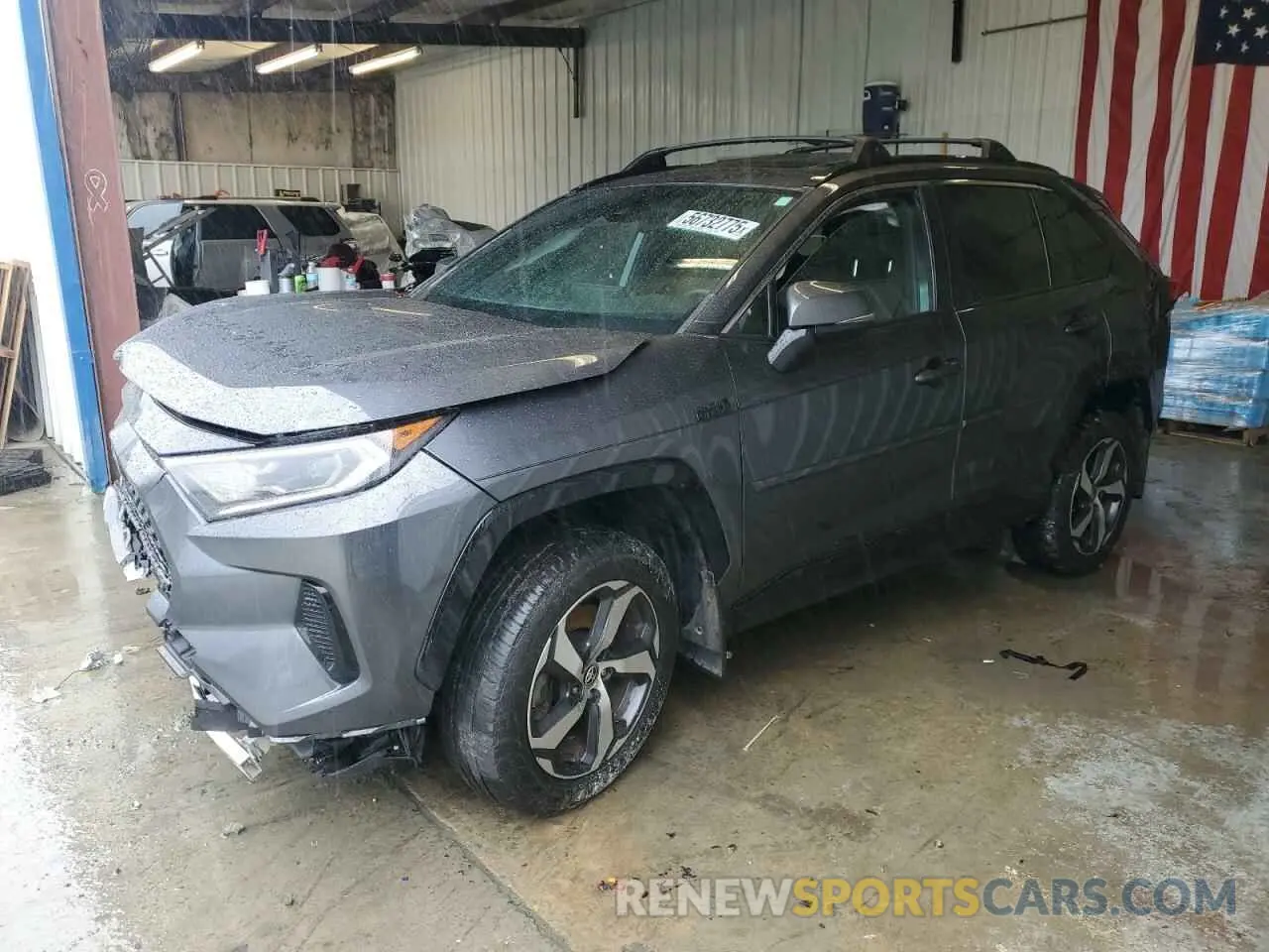 1 Photograph of a damaged car JTMAB3FV7MD029657 TOYOTA RAV4 2021