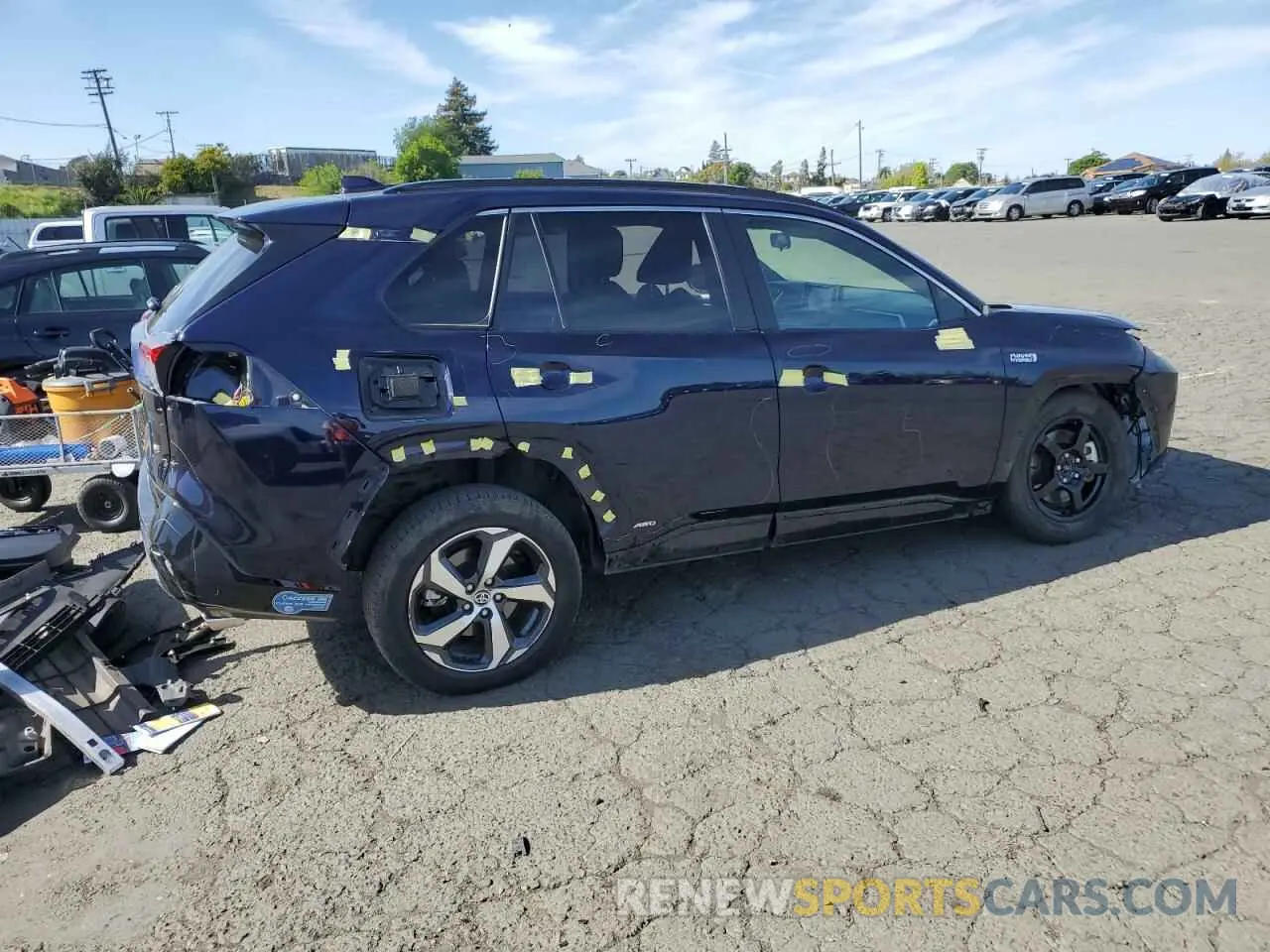 3 Photograph of a damaged car JTMAB3FV8MD026993 TOYOTA RAV4 2021