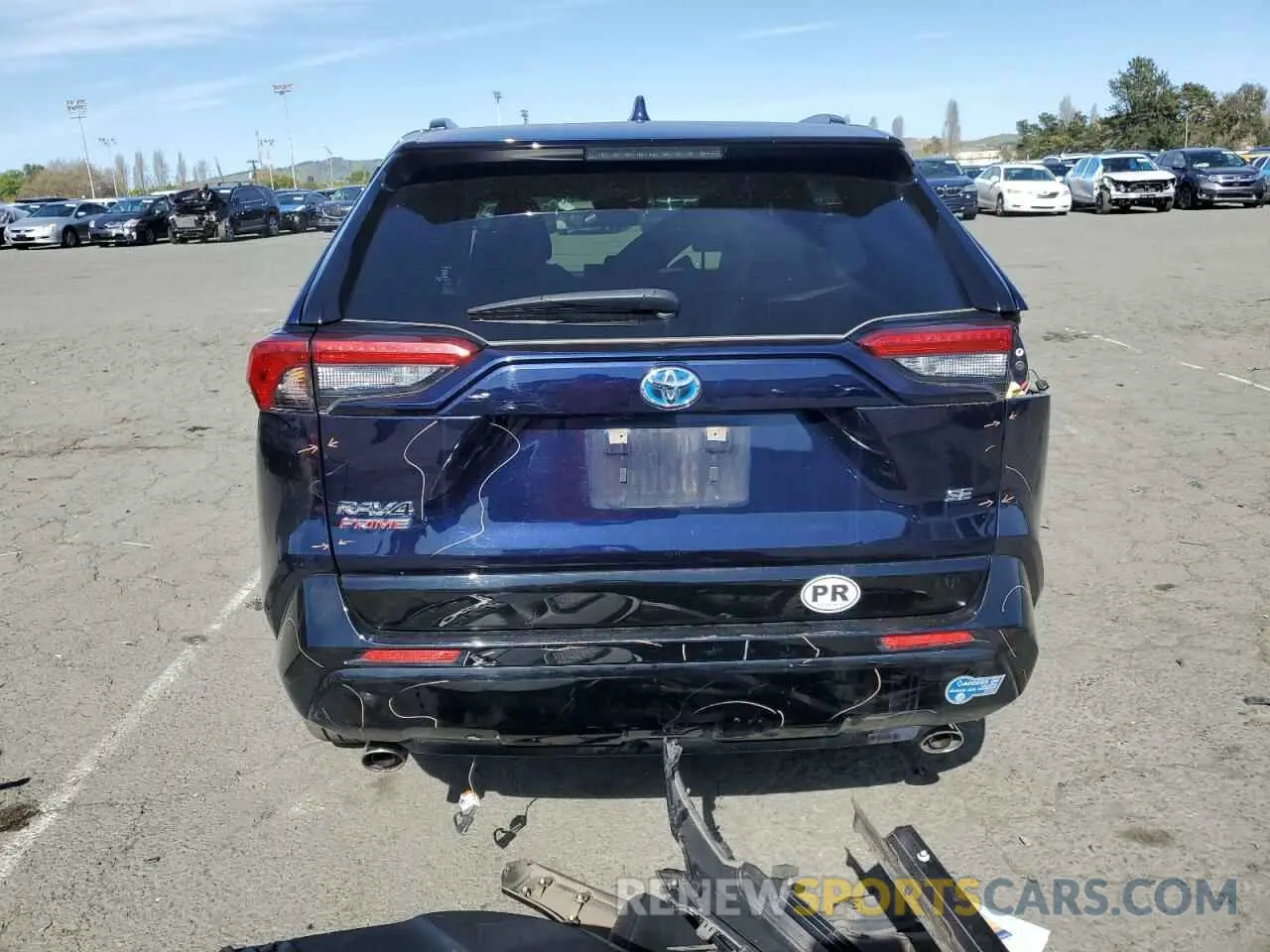 6 Photograph of a damaged car JTMAB3FV8MD026993 TOYOTA RAV4 2021