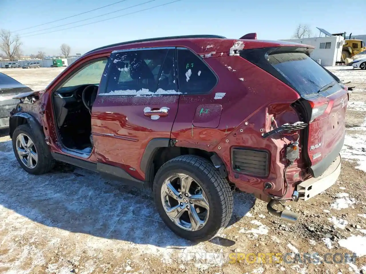 2 Photograph of a damaged car JTMB6RFV0MD020892 TOYOTA RAV4 2021