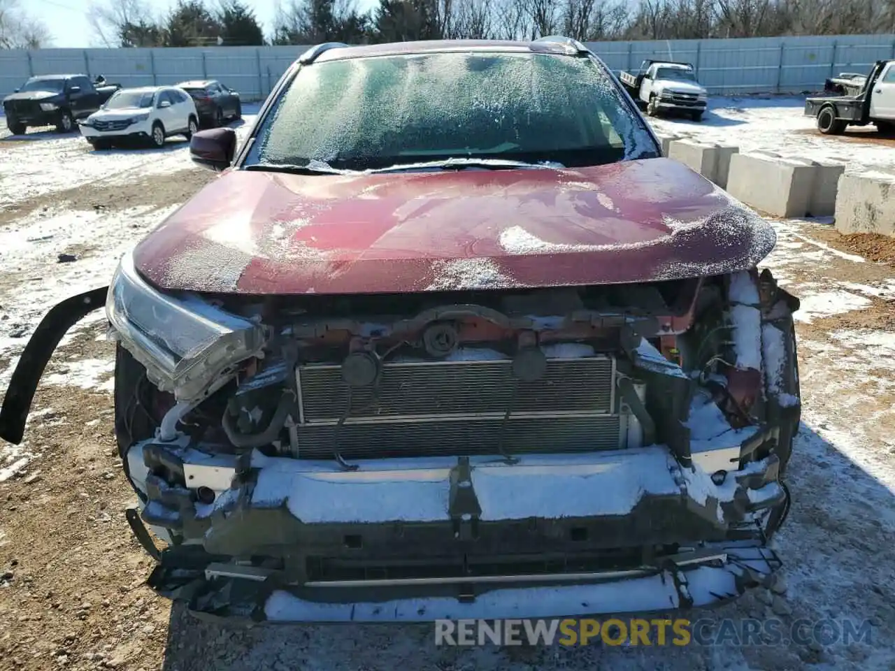 5 Photograph of a damaged car JTMB6RFV0MD020892 TOYOTA RAV4 2021