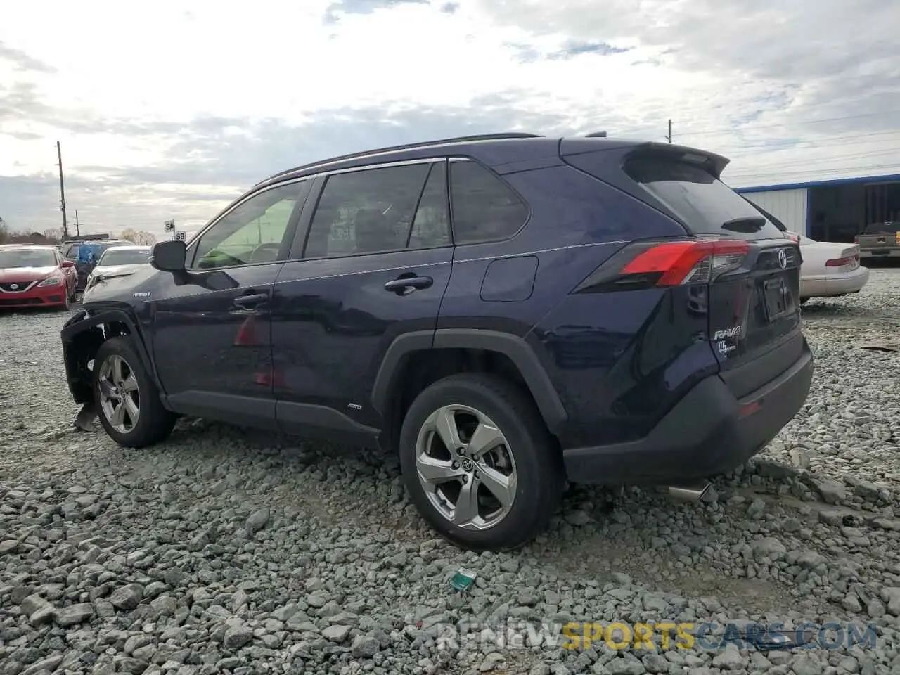 2 Photograph of a damaged car JTMB6RFV1MD038432 TOYOTA RAV4 2021