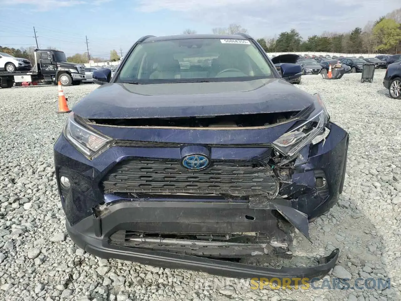 5 Photograph of a damaged car JTMB6RFV1MD038432 TOYOTA RAV4 2021