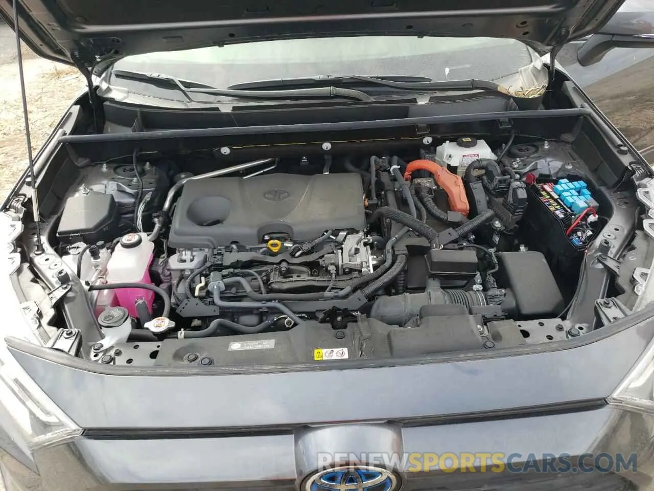 12 Photograph of a damaged car JTMB6RFV1MD040178 TOYOTA RAV4 2021