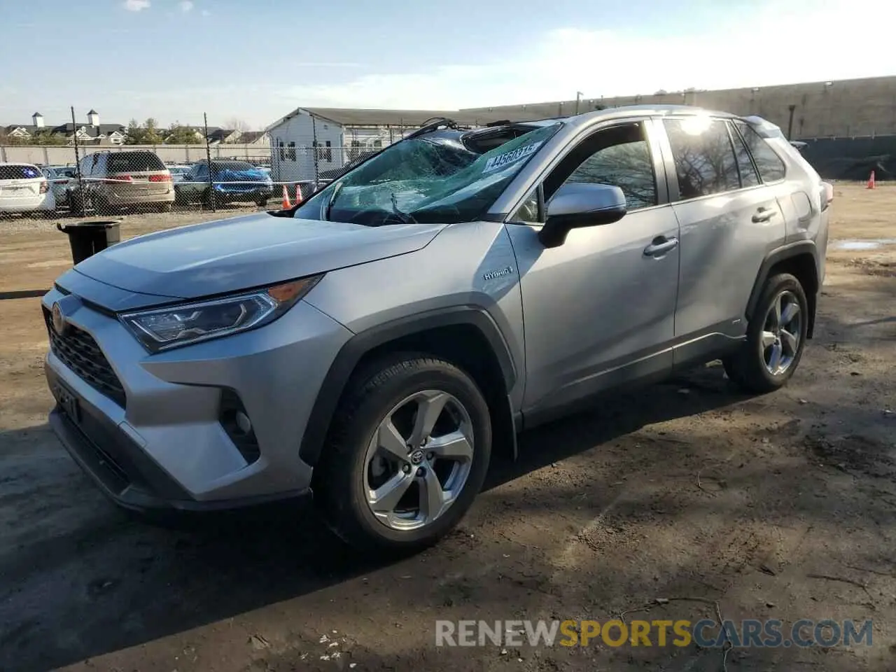 1 Photograph of a damaged car JTMB6RFV1MD514906 TOYOTA RAV4 2021
