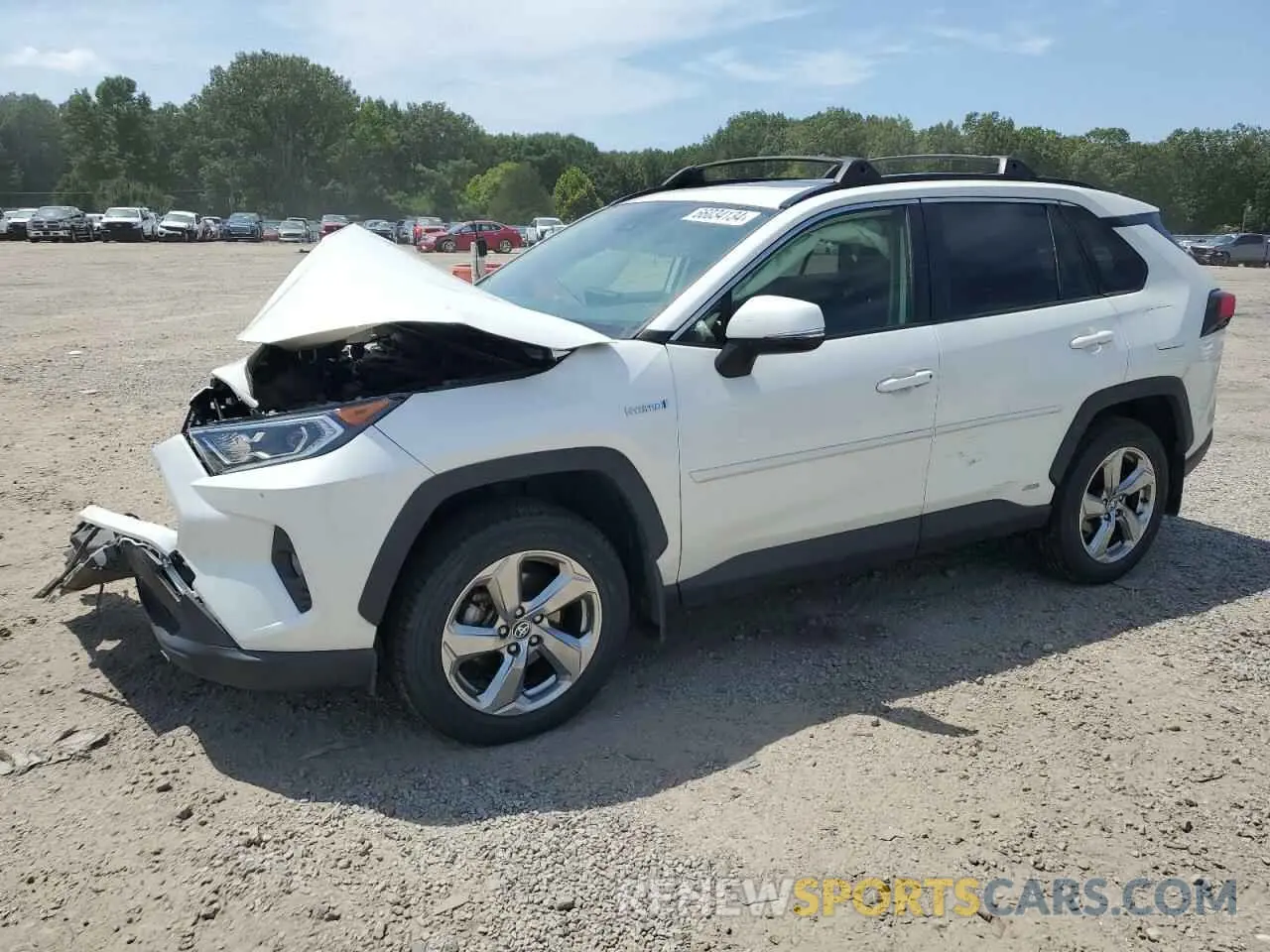 1 Photograph of a damaged car JTMB6RFV2MD038763 TOYOTA RAV4 2021