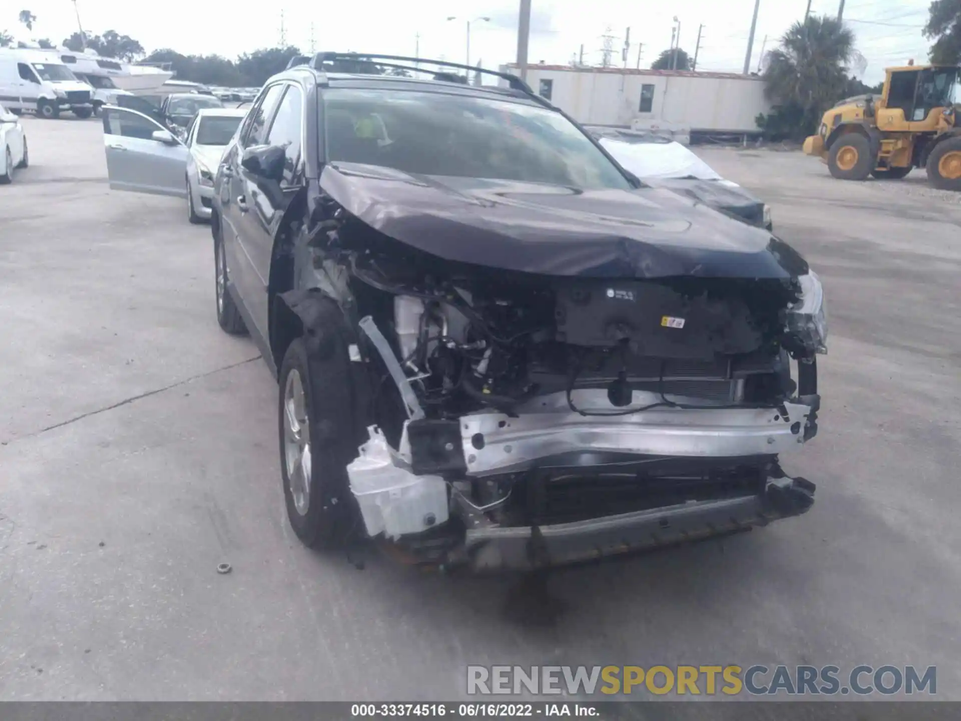 6 Photograph of a damaged car JTMB6RFV2MD040707 TOYOTA RAV4 2021