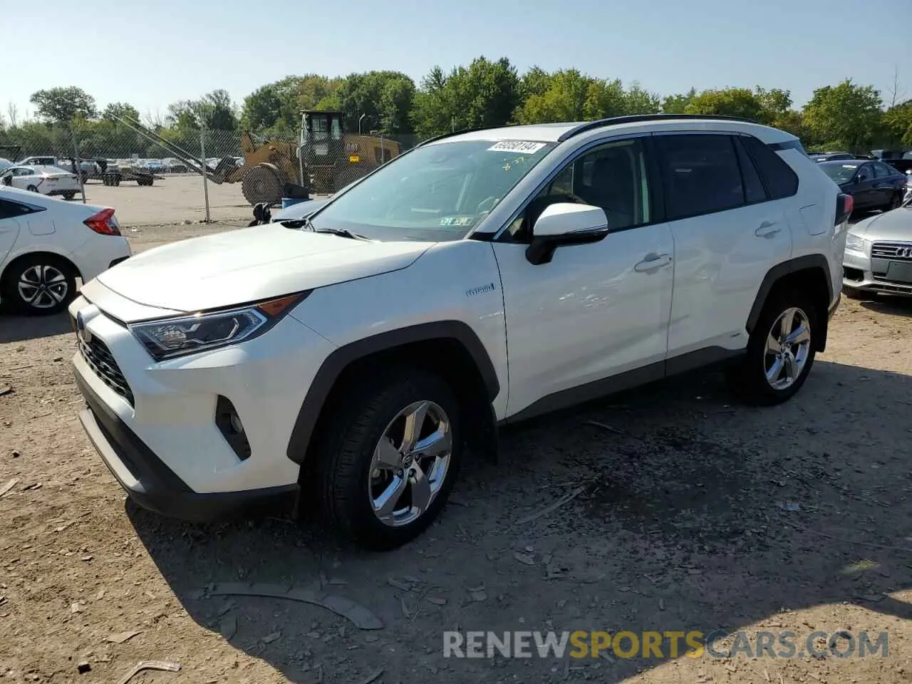 1 Photograph of a damaged car JTMB6RFV3MD040702 TOYOTA RAV4 2021