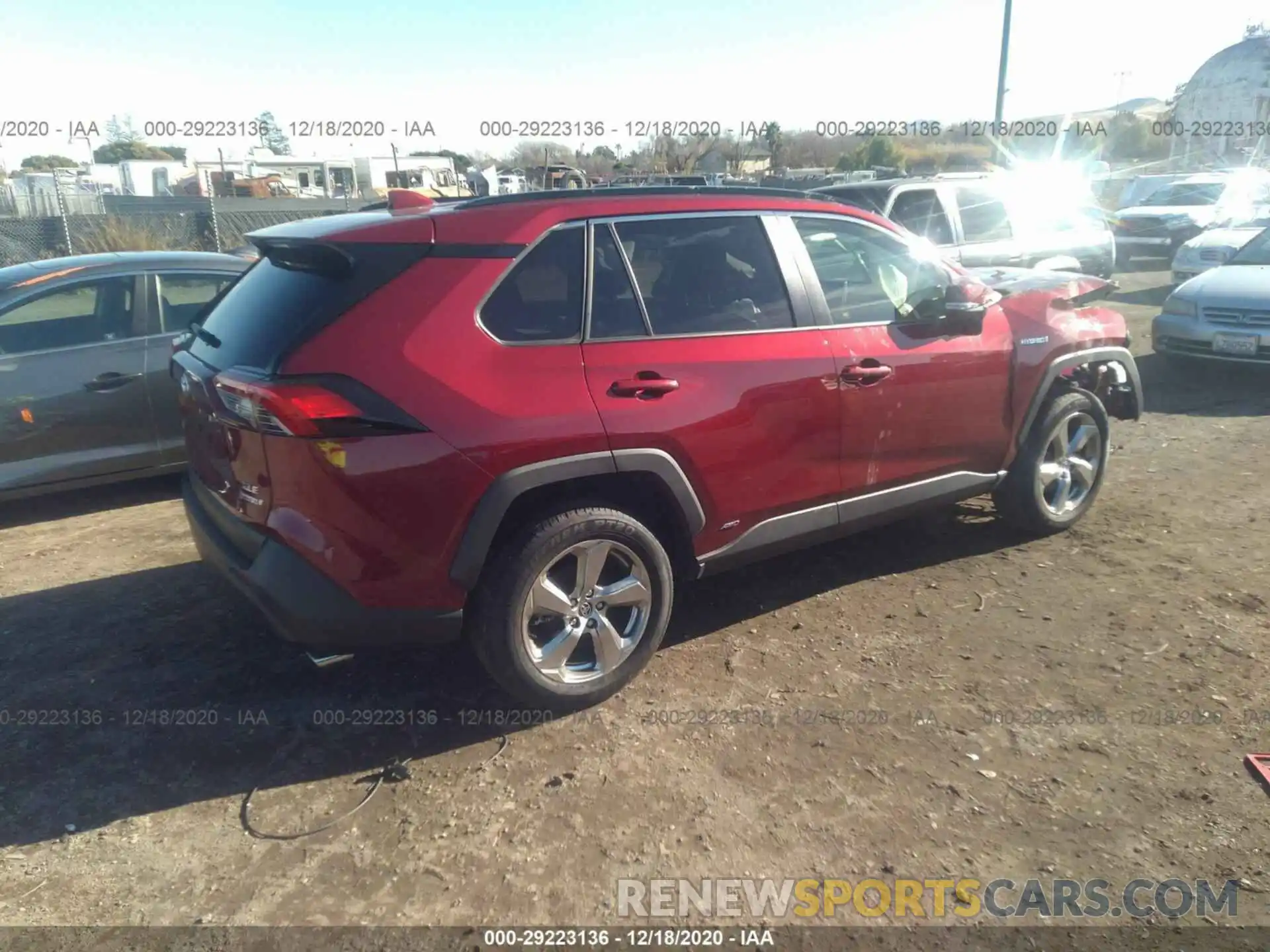 4 Photograph of a damaged car JTMB6RFV3MD504684 TOYOTA RAV4 2021