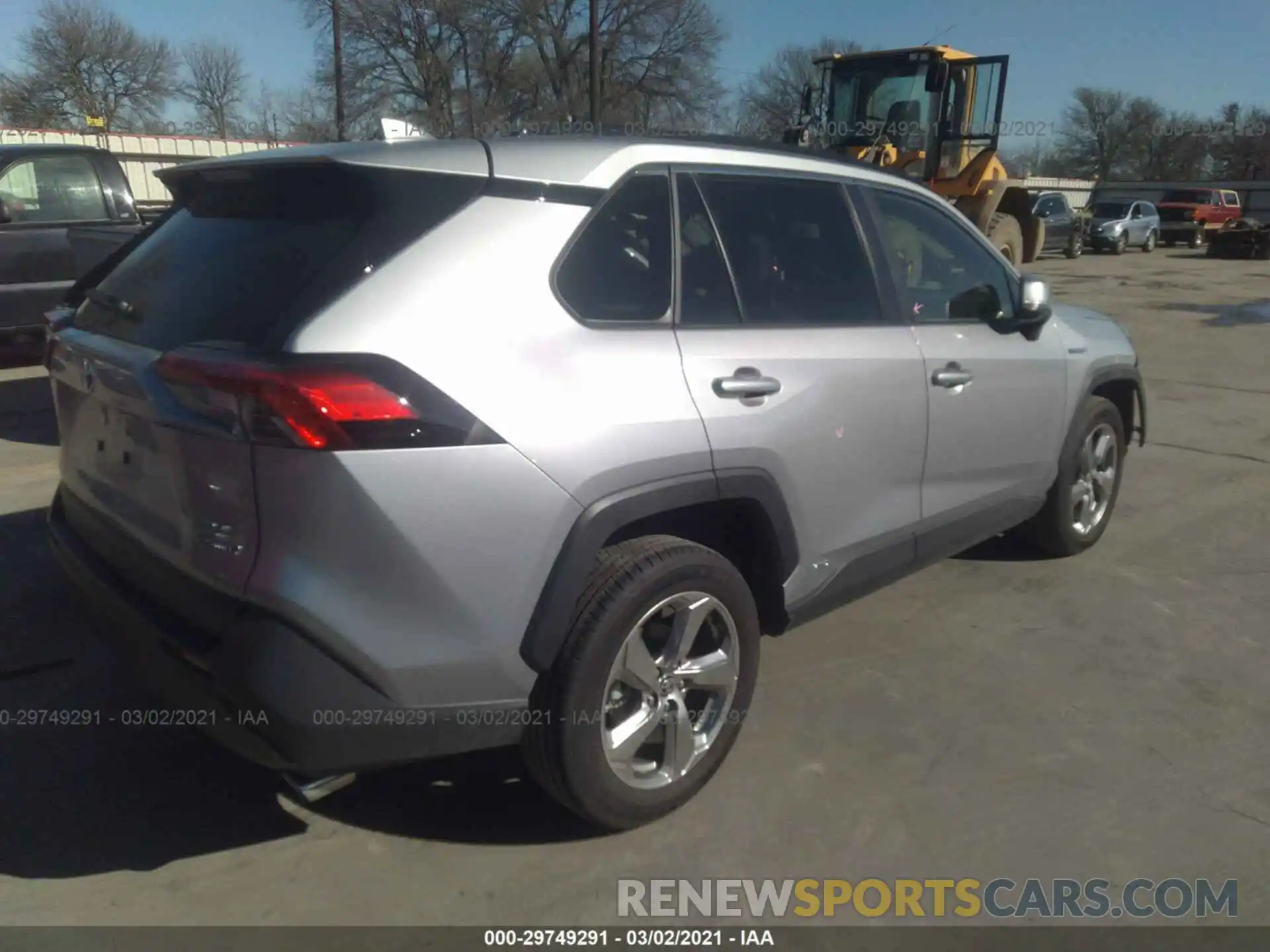 4 Photograph of a damaged car JTMB6RFV4MD008969 TOYOTA RAV4 2021