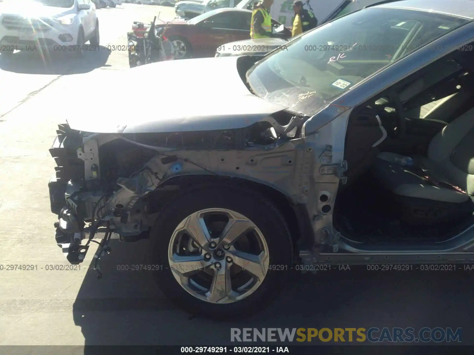 6 Photograph of a damaged car JTMB6RFV4MD008969 TOYOTA RAV4 2021