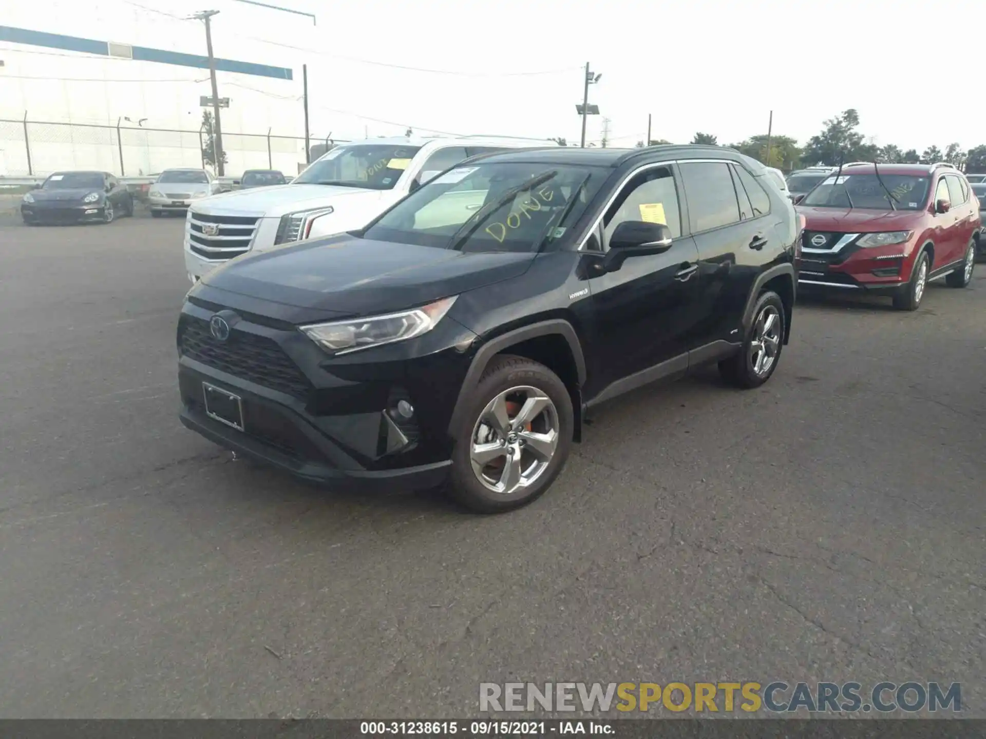 2 Photograph of a damaged car JTMB6RFV4MJ006639 TOYOTA RAV4 2021