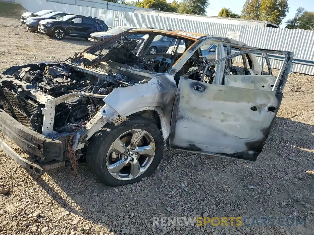 1 Photograph of a damaged car JTMB6RFV7MD034823 TOYOTA RAV4 2021