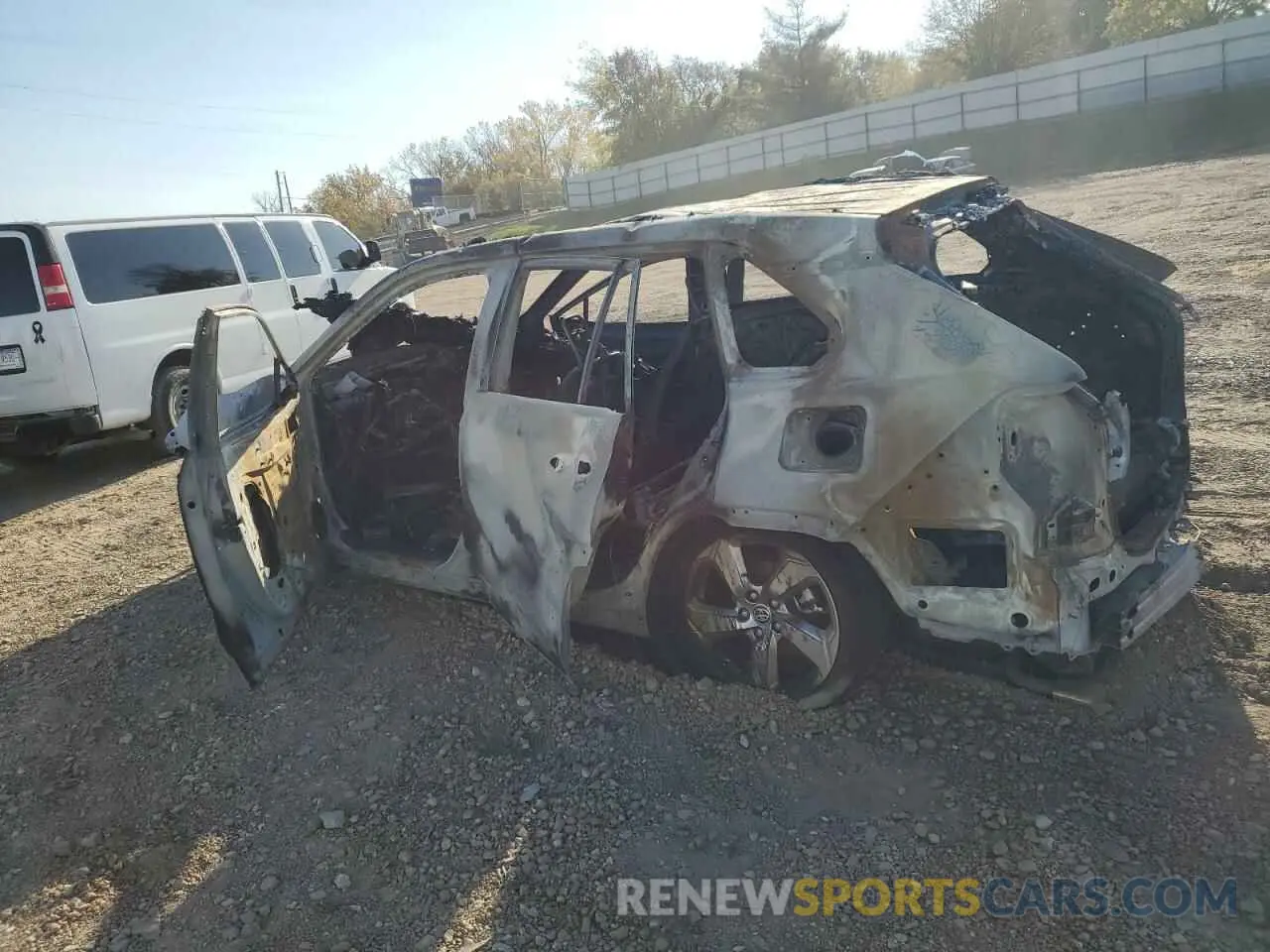 2 Photograph of a damaged car JTMB6RFV7MD034823 TOYOTA RAV4 2021