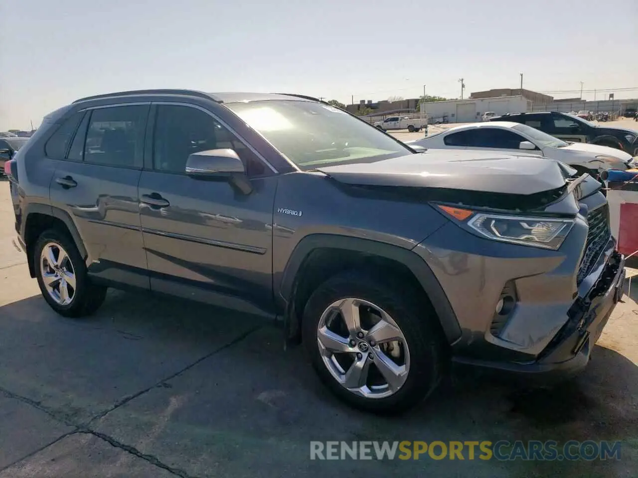 4 Photograph of a damaged car JTMB6RFV7MD042078 TOYOTA RAV4 2021