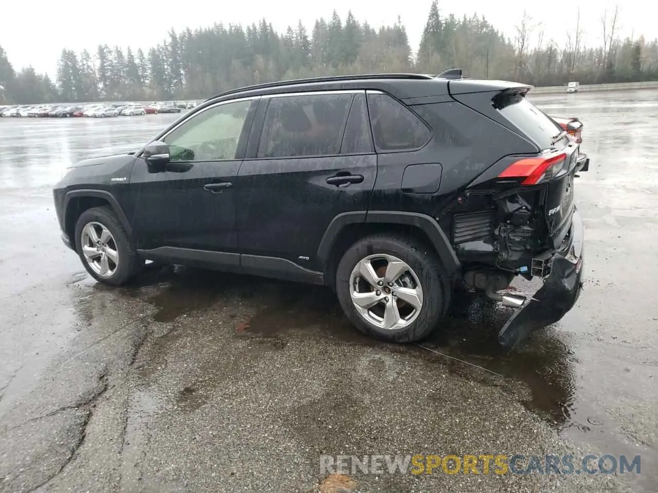 2 Photograph of a damaged car JTMB6RFV8MD038492 TOYOTA RAV4 2021