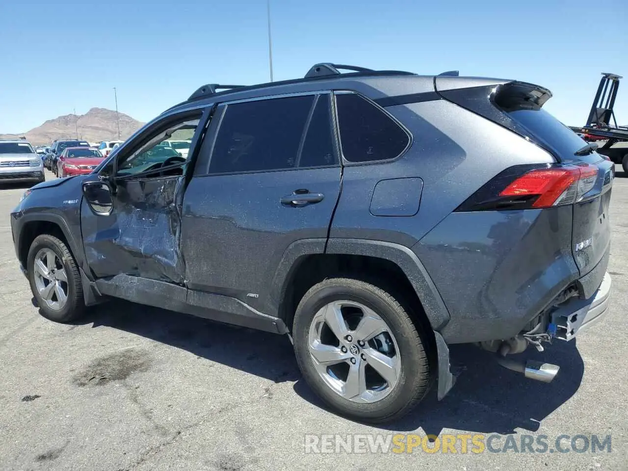 2 Photograph of a damaged car JTMB6RFV8MD040419 TOYOTA RAV4 2021