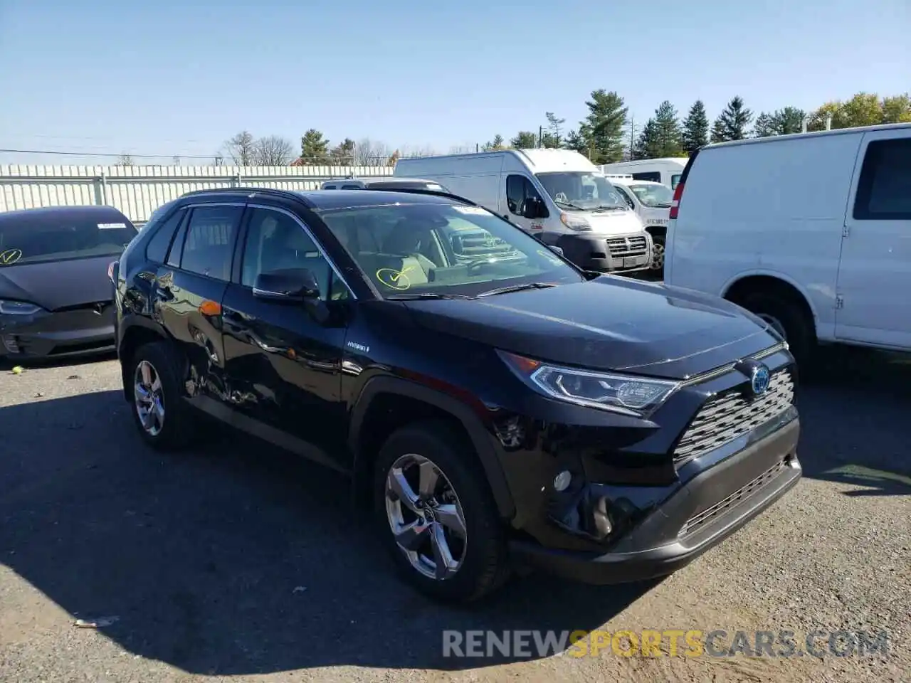 1 Photograph of a damaged car JTMB6RFV9MD040560 TOYOTA RAV4 2021