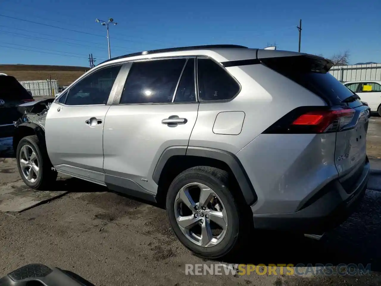 2 Photograph of a damaged car JTMB6RFVXMD013318 TOYOTA RAV4 2021