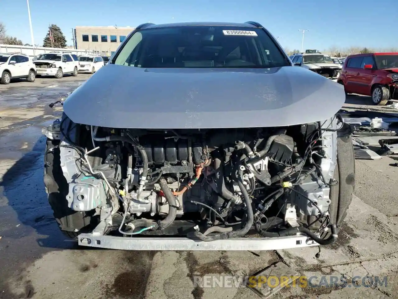 5 Photograph of a damaged car JTMB6RFVXMD013318 TOYOTA RAV4 2021