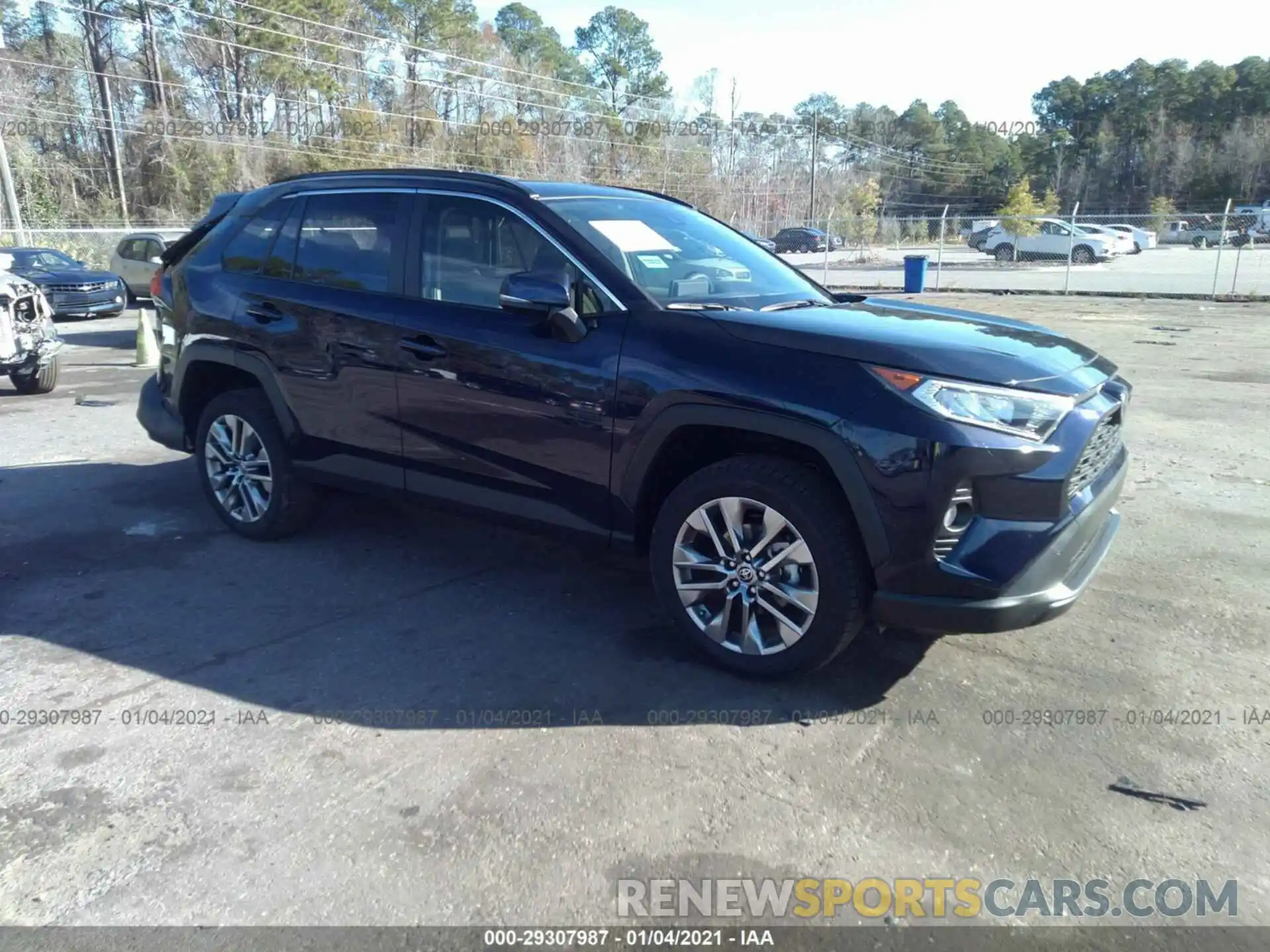 1 Photograph of a damaged car JTMC1RFV0MD063146 TOYOTA RAV4 2021