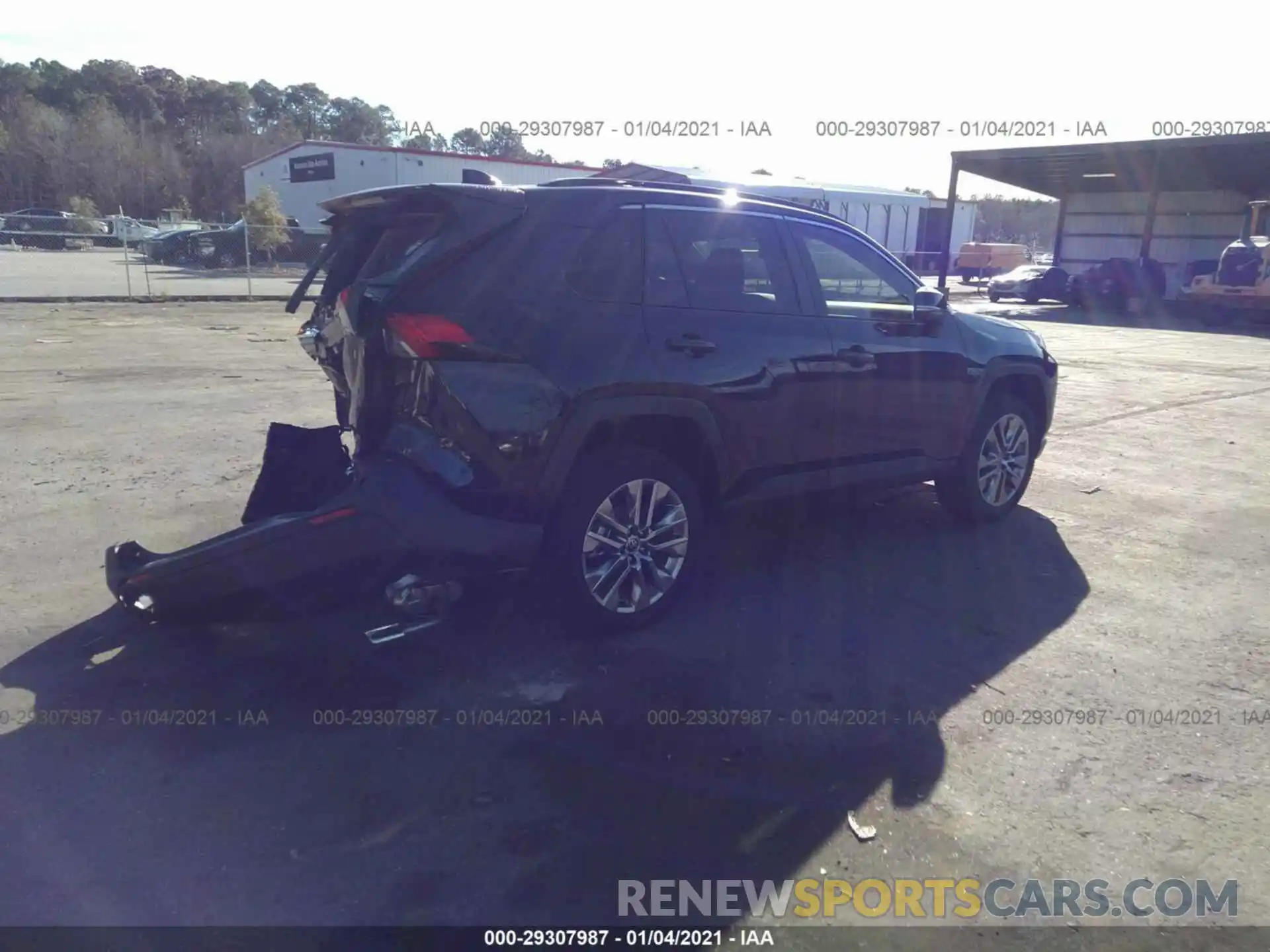 4 Photograph of a damaged car JTMC1RFV0MD063146 TOYOTA RAV4 2021