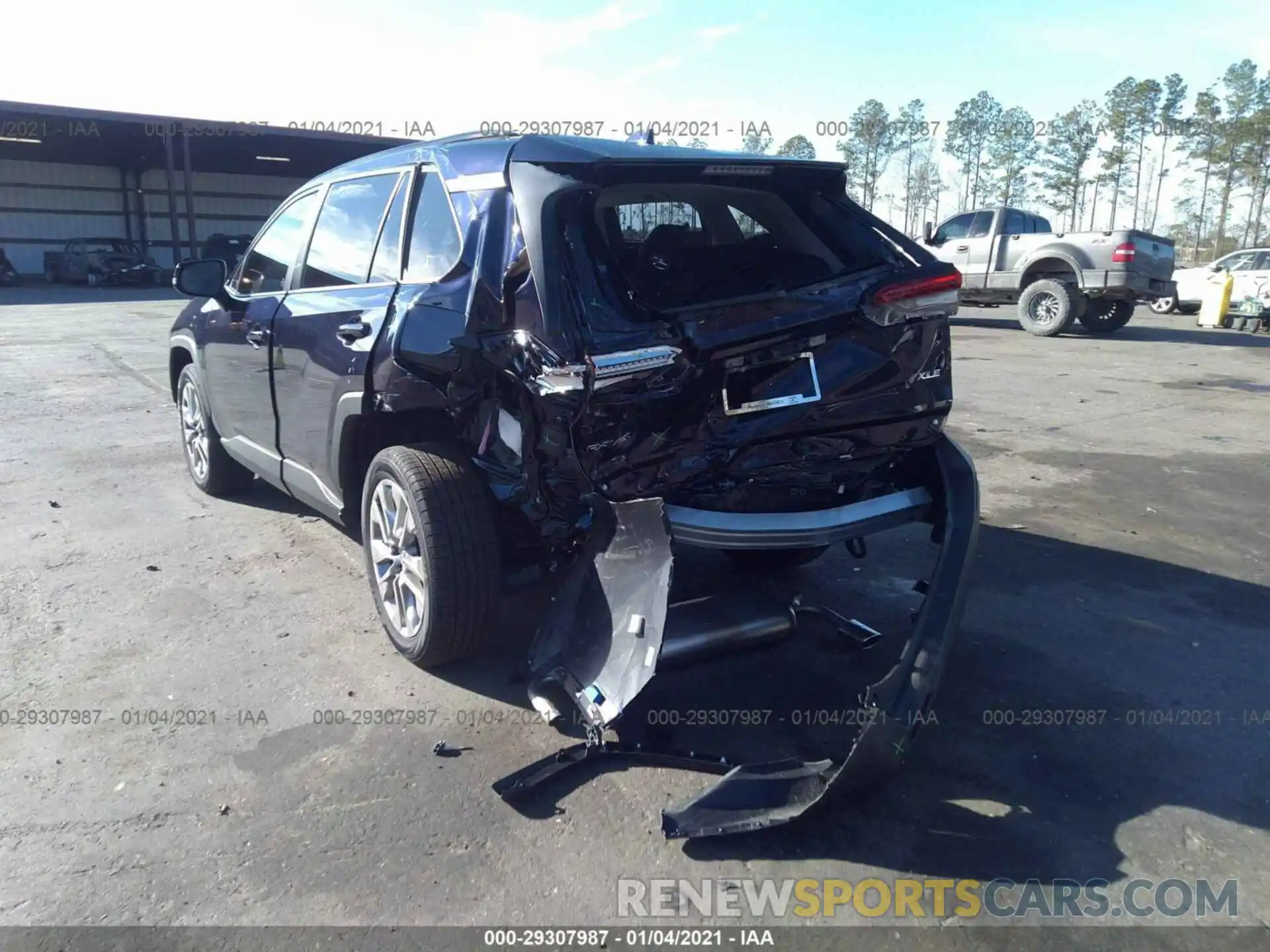 6 Photograph of a damaged car JTMC1RFV0MD063146 TOYOTA RAV4 2021