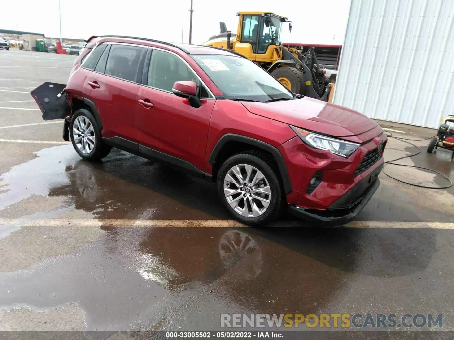 1 Photograph of a damaged car JTMC1RFV1MD076259 TOYOTA RAV4 2021