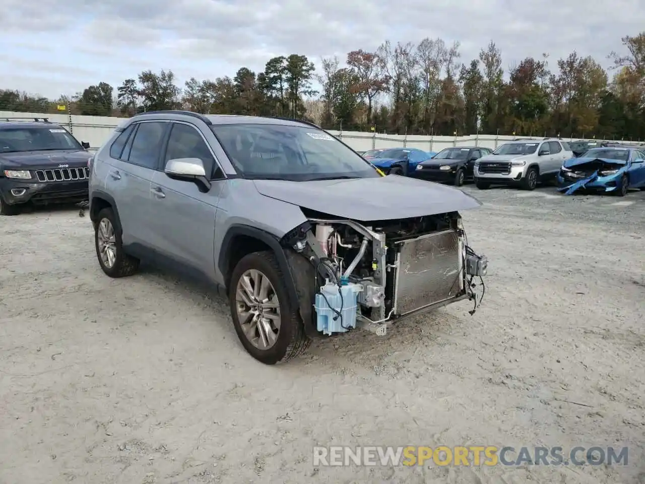 1 Photograph of a damaged car JTMC1RFV1MD079615 TOYOTA RAV4 2021