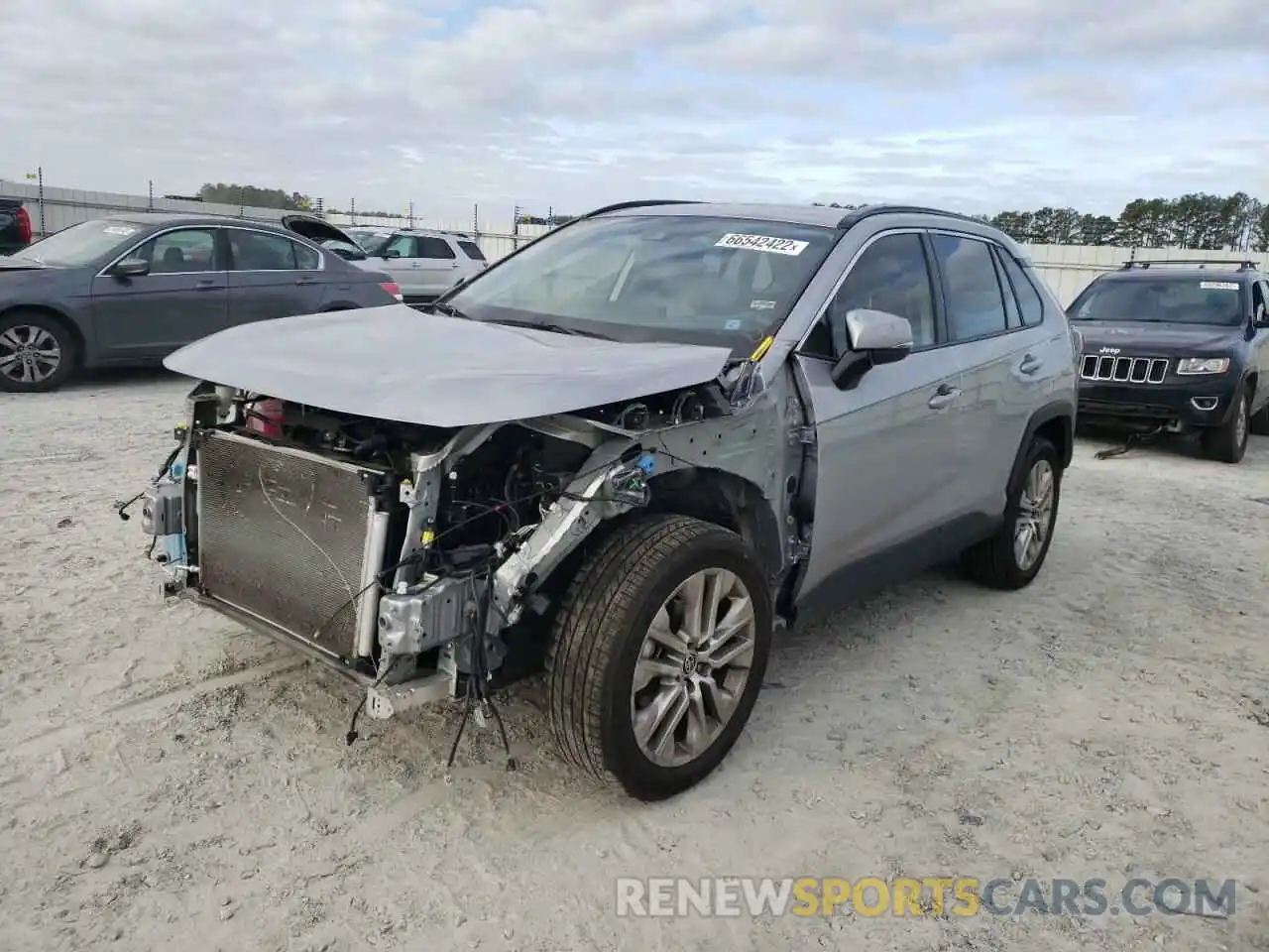 2 Photograph of a damaged car JTMC1RFV1MD079615 TOYOTA RAV4 2021