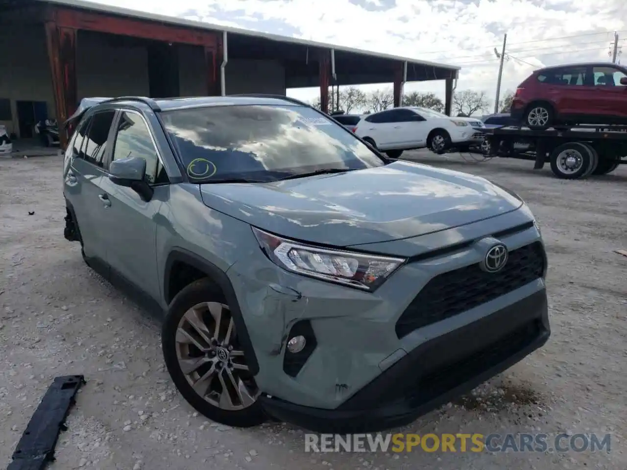 1 Photograph of a damaged car JTMC1RFV2MD062872 TOYOTA RAV4 2021