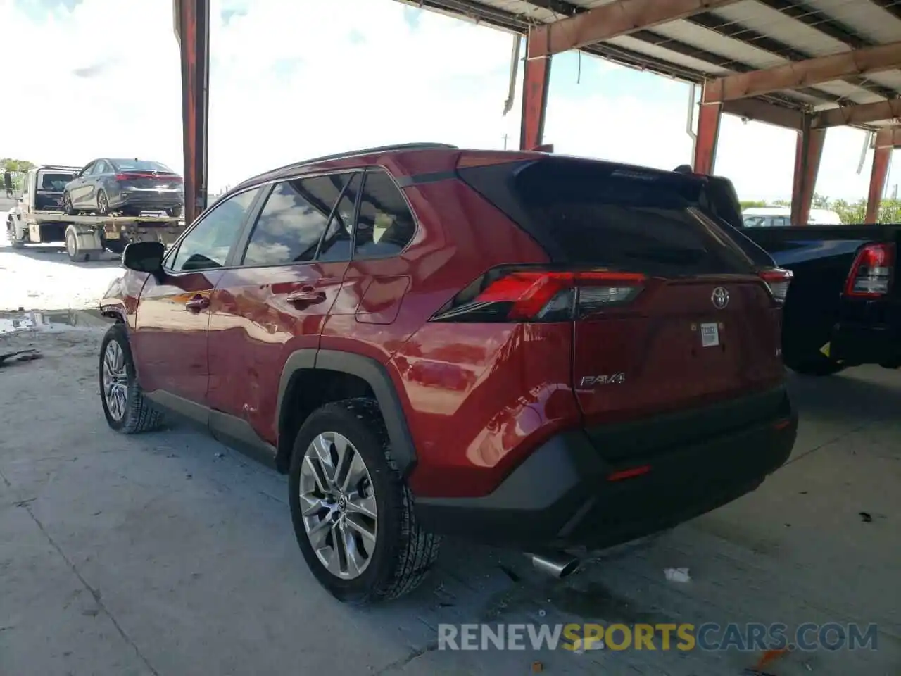 3 Photograph of a damaged car JTMC1RFV2MD064489 TOYOTA RAV4 2021