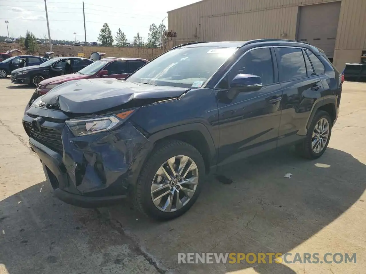 1 Photograph of a damaged car JTMC1RFV2MD070292 TOYOTA RAV4 2021