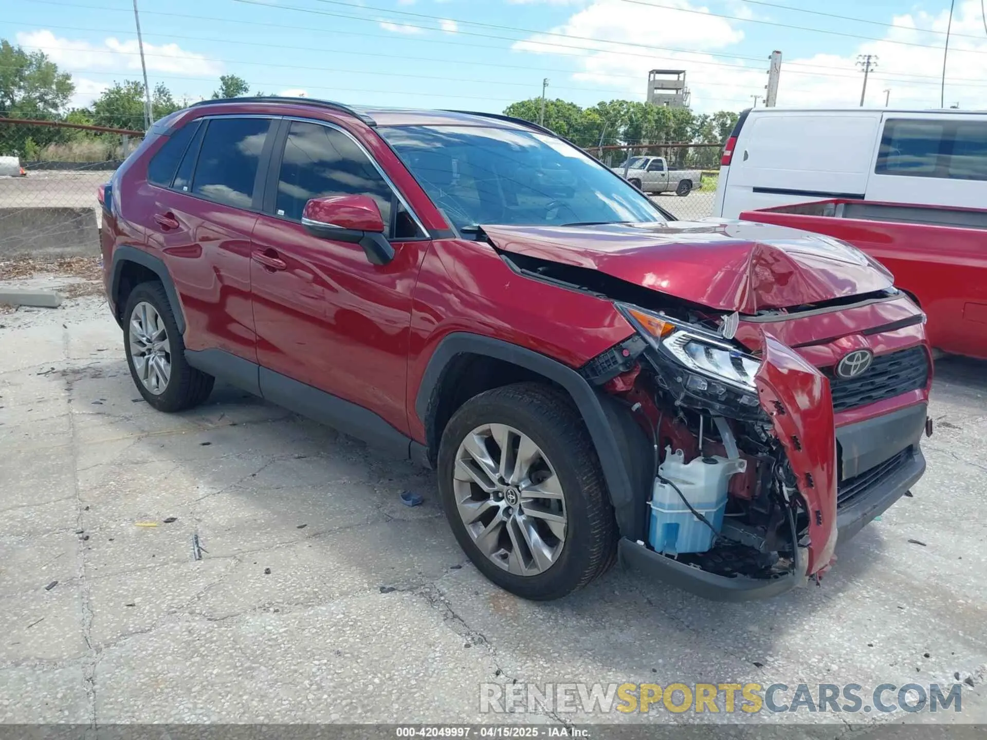 1 Photograph of a damaged car JTMC1RFV2MD080837 TOYOTA RAV4 2021