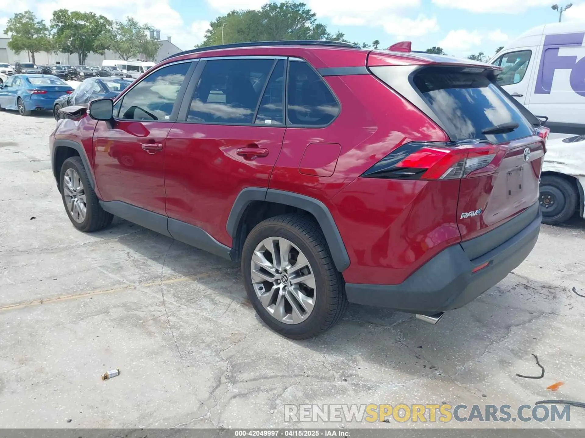3 Photograph of a damaged car JTMC1RFV2MD080837 TOYOTA RAV4 2021