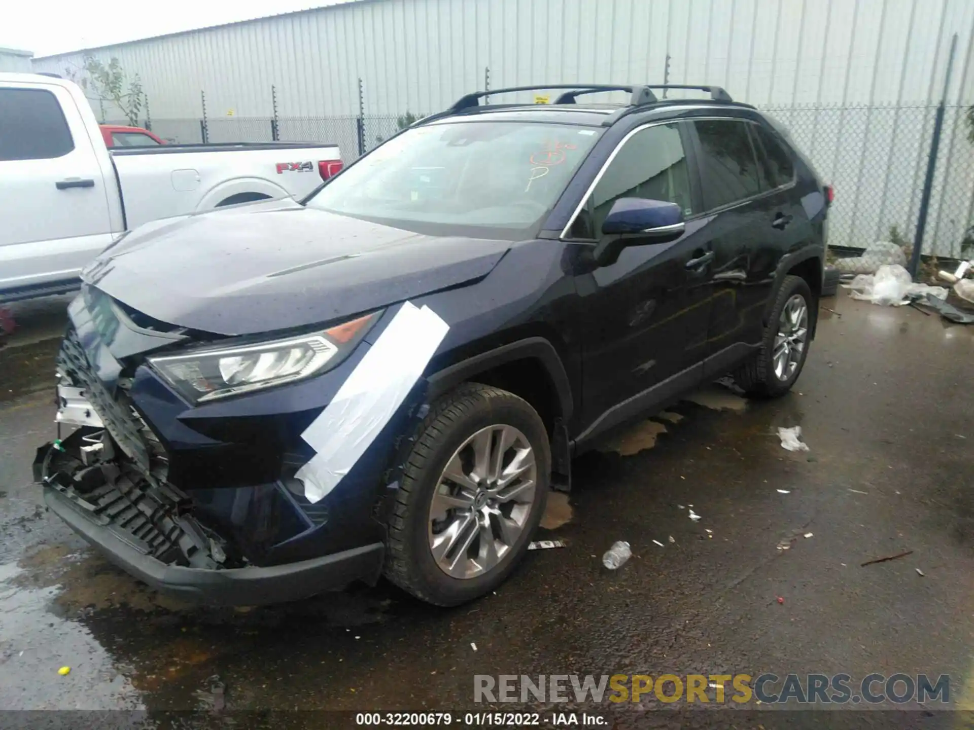 2 Photograph of a damaged car JTMC1RFV3MD063948 TOYOTA RAV4 2021