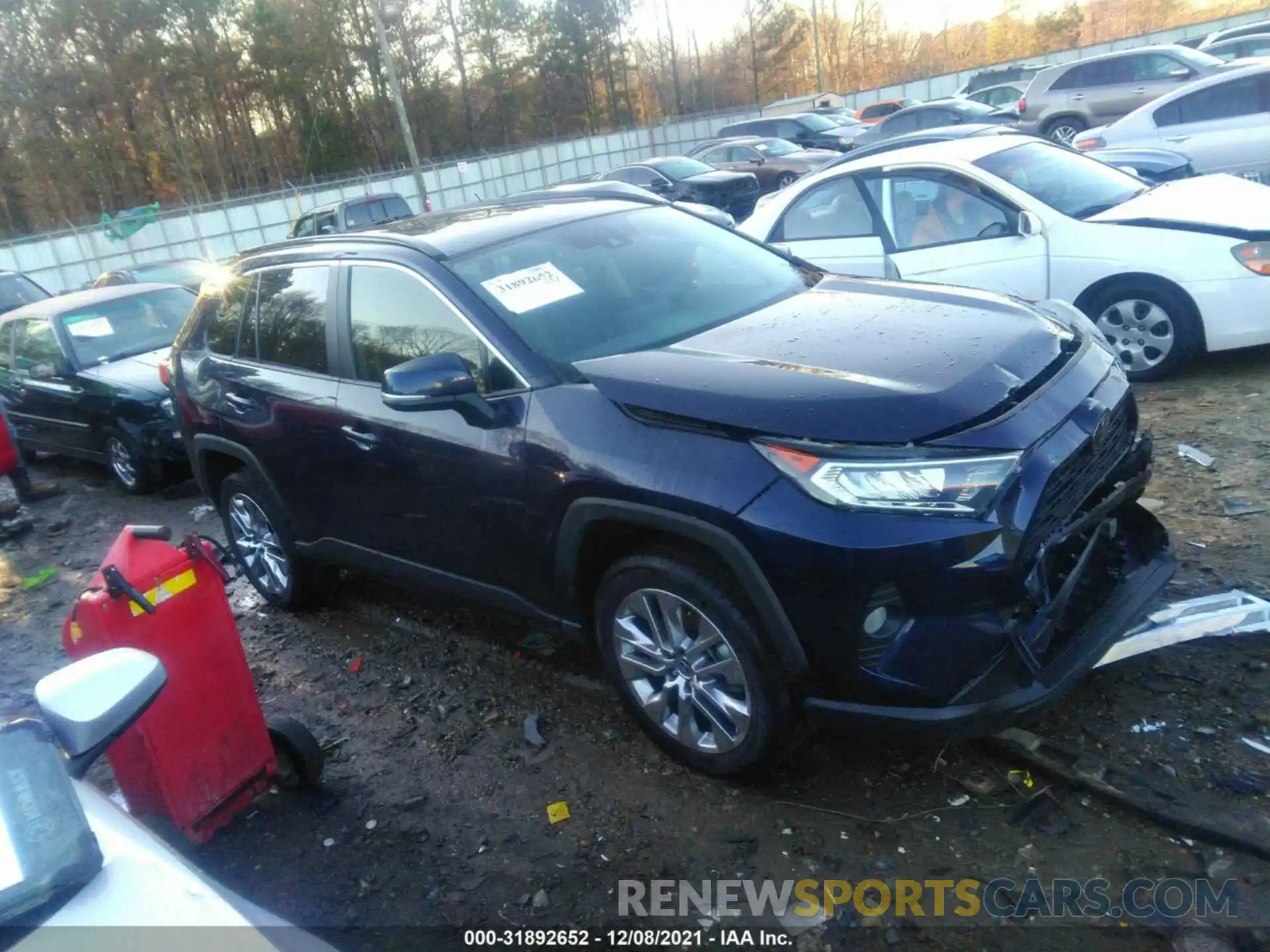 1 Photograph of a damaged car JTMC1RFV6MD073079 TOYOTA RAV4 2021