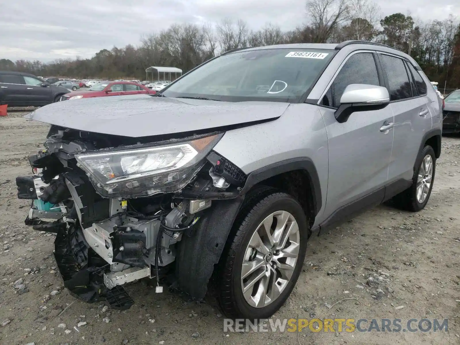 2 Photograph of a damaged car JTMC1RFV7MD063032 TOYOTA RAV4 2021