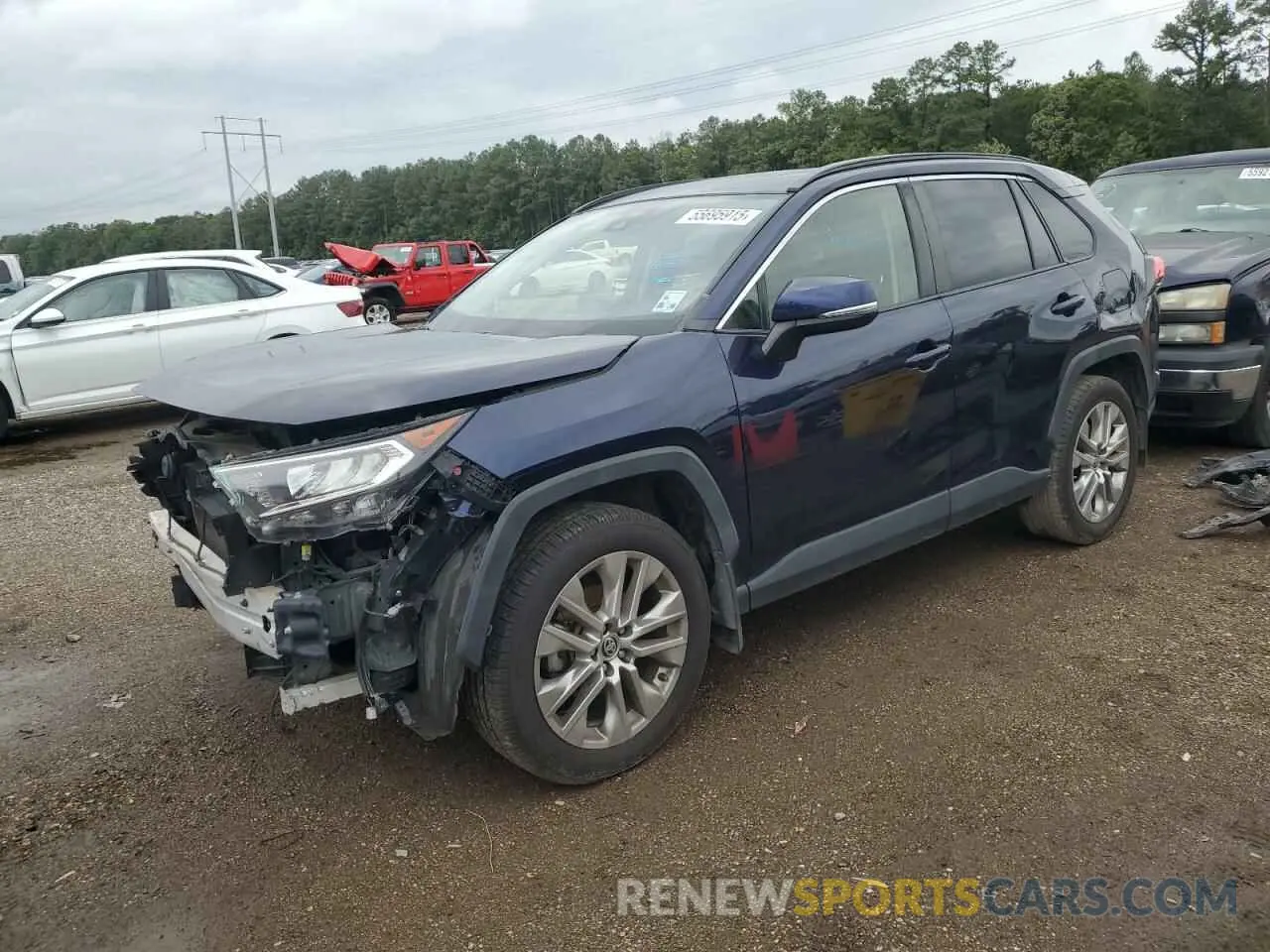 1 Photograph of a damaged car JTMC1RFV7MD064309 TOYOTA RAV4 2021