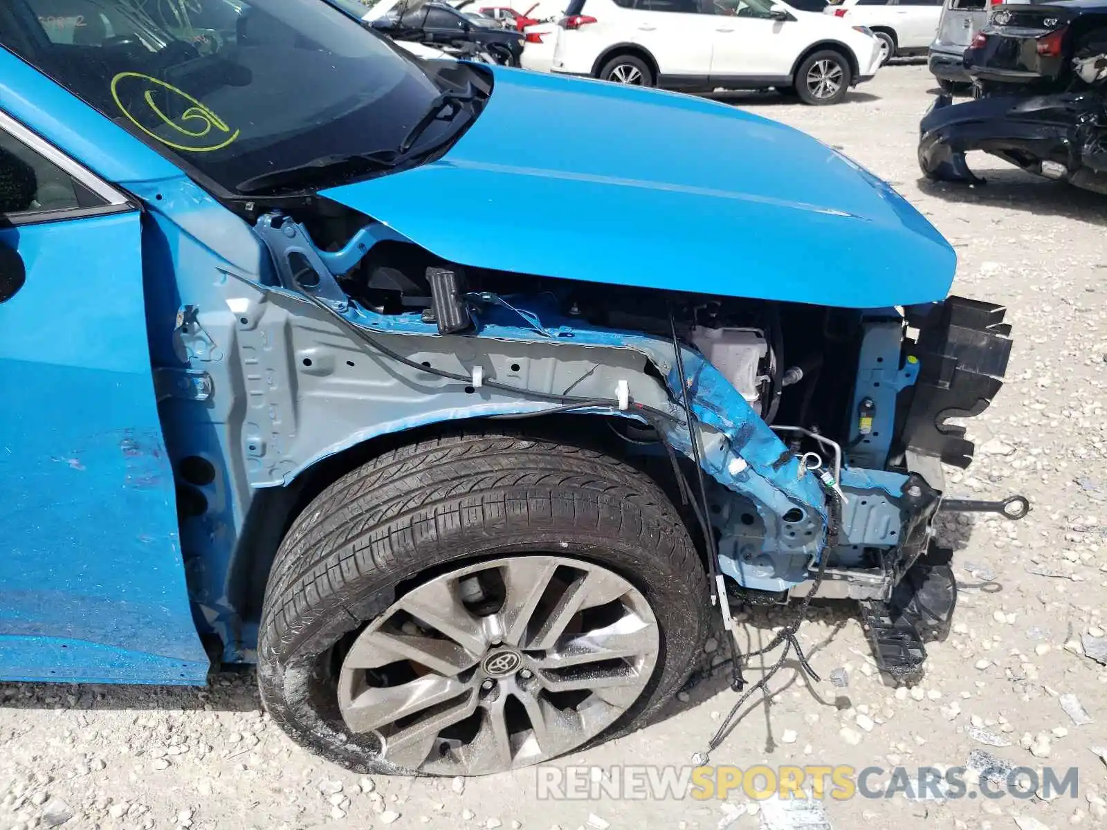 9 Photograph of a damaged car JTMC1RFV7MD064634 TOYOTA RAV4 2021