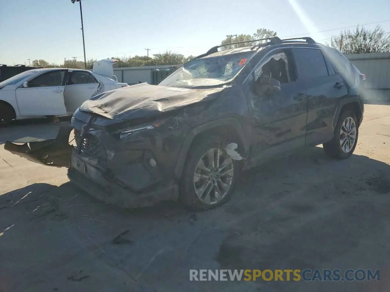 1 Photograph of a damaged car JTMC1RFV8MD064111 TOYOTA RAV4 2021
