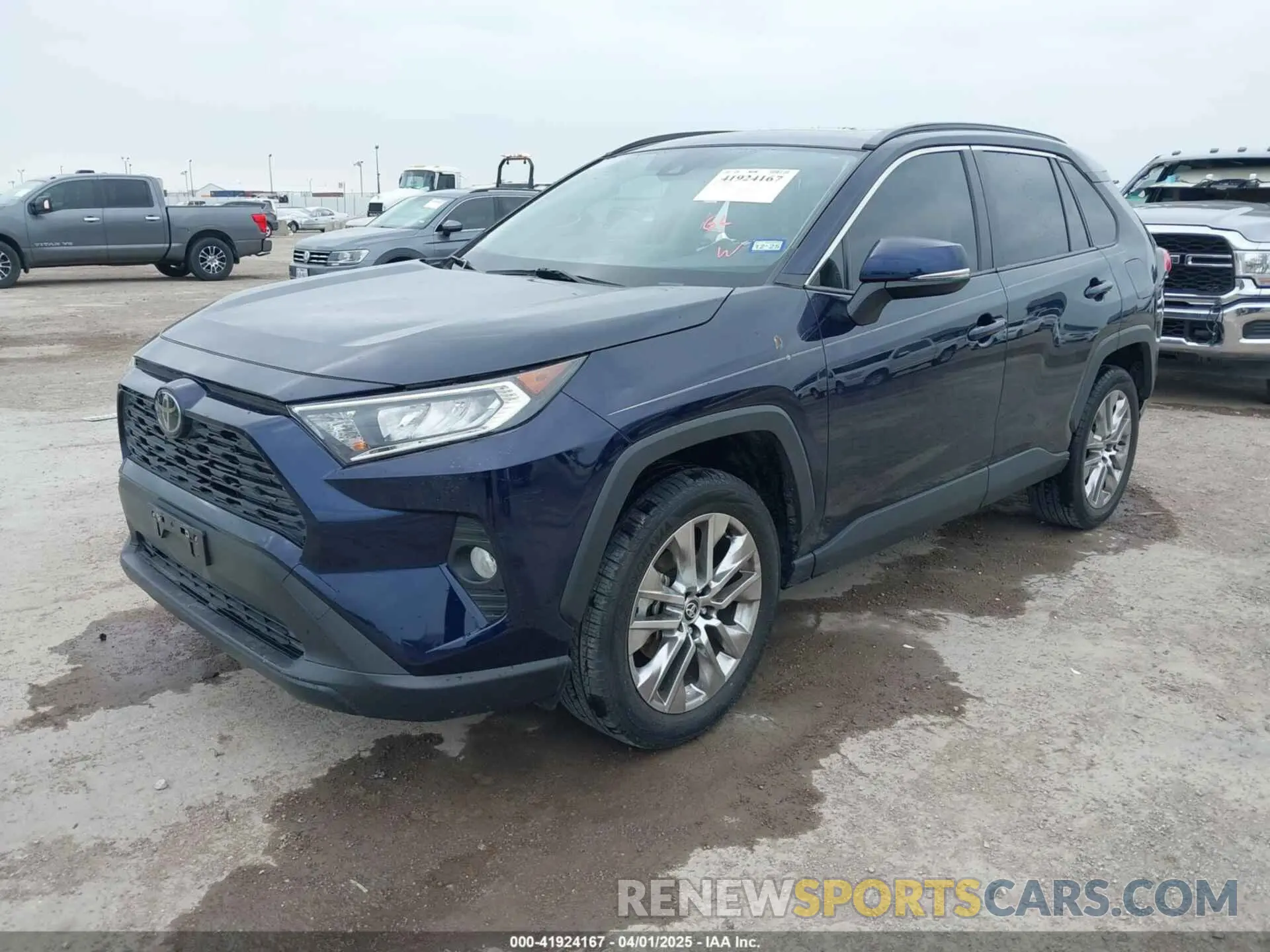 2 Photograph of a damaged car JTMC1RFV9MD070483 TOYOTA RAV4 2021