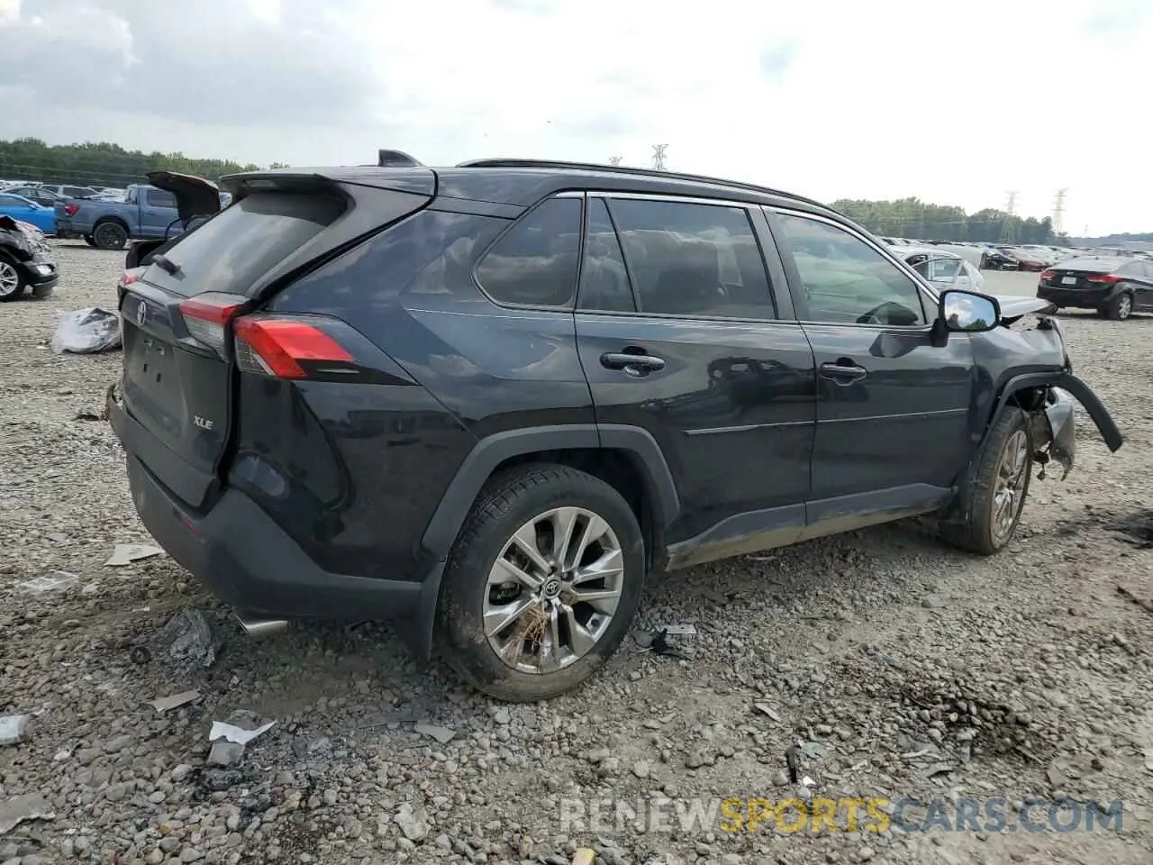 3 Photograph of a damaged car JTMC1RFV9MJ022645 TOYOTA RAV4 2021