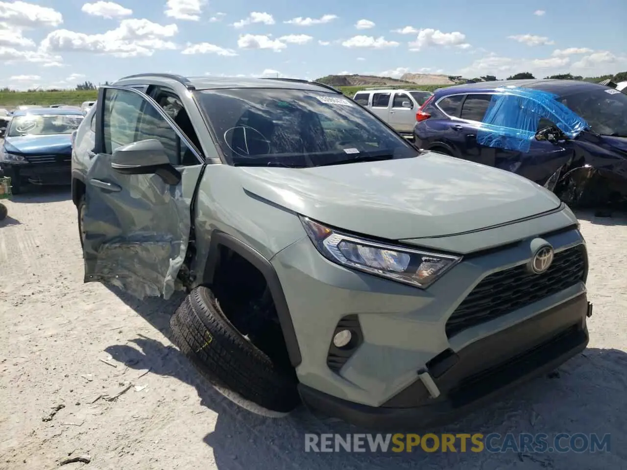 9 Photograph of a damaged car JTMC1RFVXMD065891 TOYOTA RAV4 2021